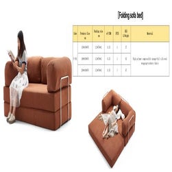 Comprehensive Product Catalog of Folding and Modular Sofas with ...