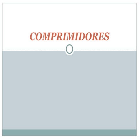 Investigacion sobre los compresores y conversores | PDF