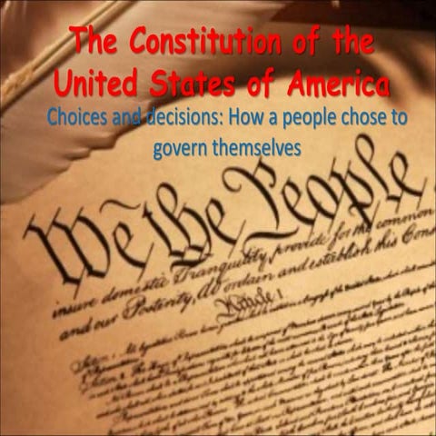 Compromises of the constitution