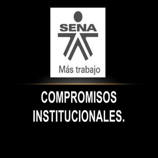 Compromiso institucional del sena