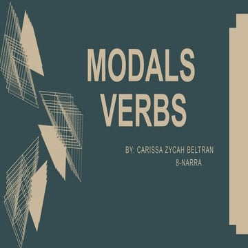 Modal Verbs