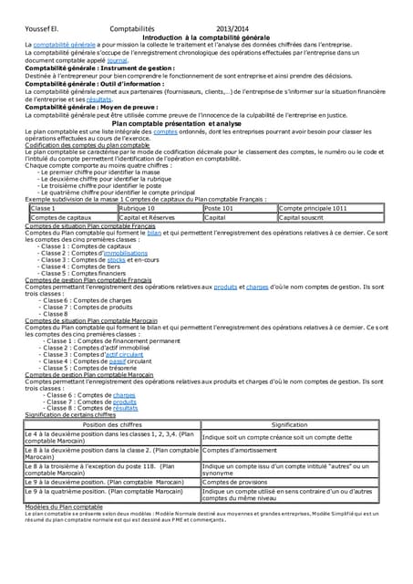 Compta général (youssef el mahdad)
