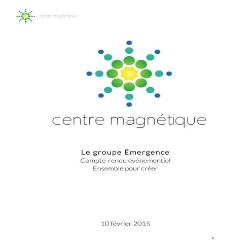 Compte-Rendu Émergence - Nouvelle Vague & Équation Humaine