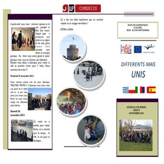 Compte rendu grece sara et ester