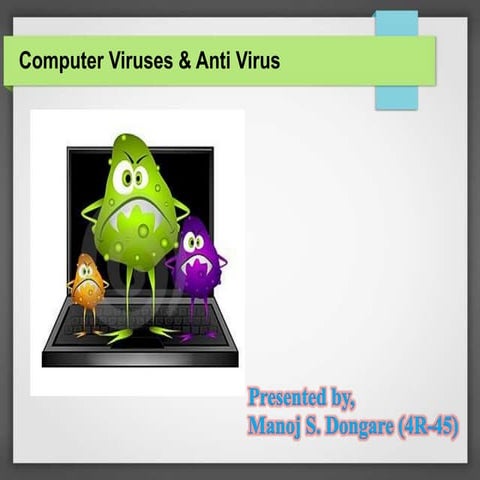 Compter virus and its solution