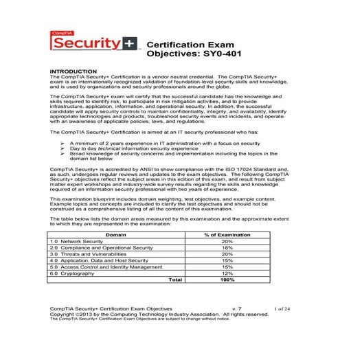 Comptia security-sy0-401