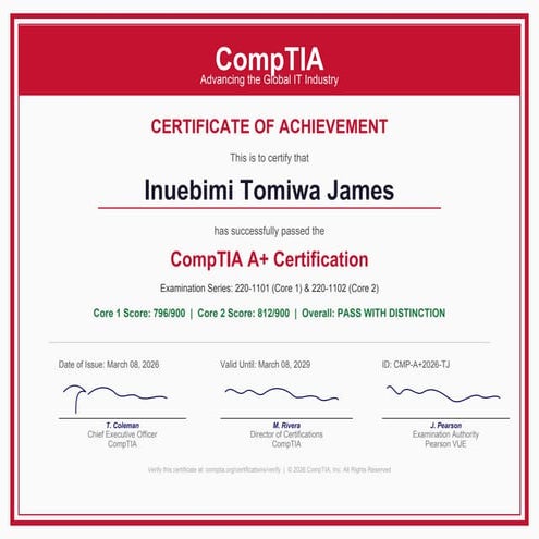 CompTIA_Certificate_-2.pdf March 2026 | PDF