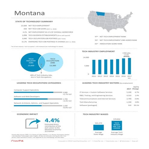 Cyberstates 2018 - Montana