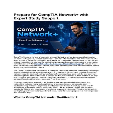 CompTIA Network+ Training Courses | PPTX