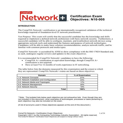 Comp tia network_n10-005