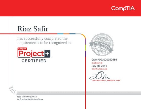 CompTIA CDIA+ certificate | PPT