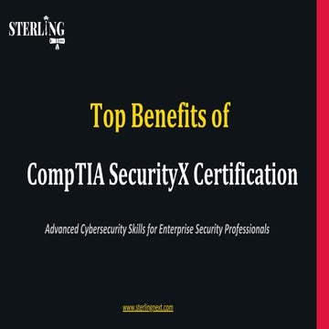 Top Benefits of CompTIA SecurityX Certification for Cybersecurity Pros ...