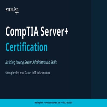 CompTIA Server+ Certification: Building Enterprise Server Management ...