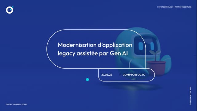 Comment l’IA générative peut-elle moderniser efficacement vos SI Brownfield ?