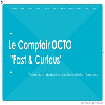 Le Comptoir OCTO : 