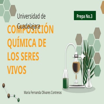 Composicion quimica de los seres vivos | PPT