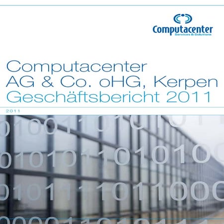Computacenter Geschäftsbericht 2011