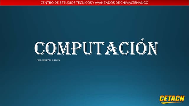 Computación