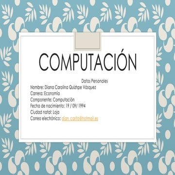 Computación