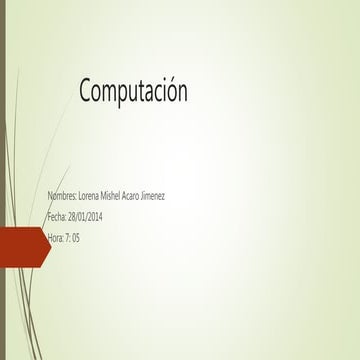 Computación