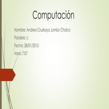 Computación
