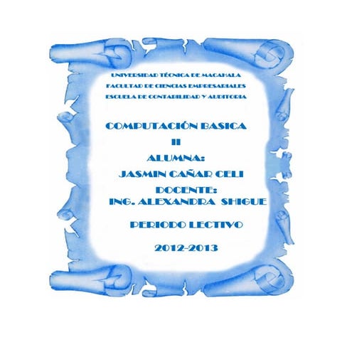 Computacion basica ii