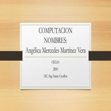 Computacion diapositivas