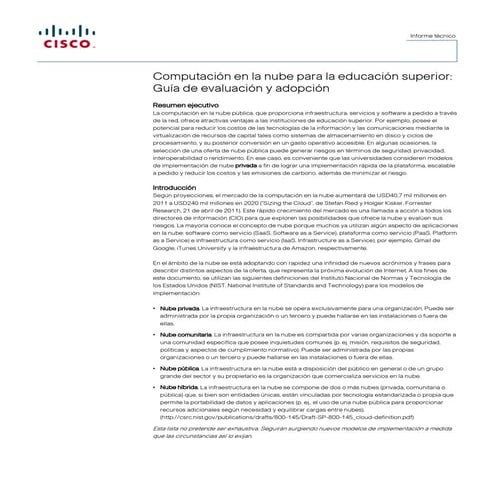 Computacion en la nube