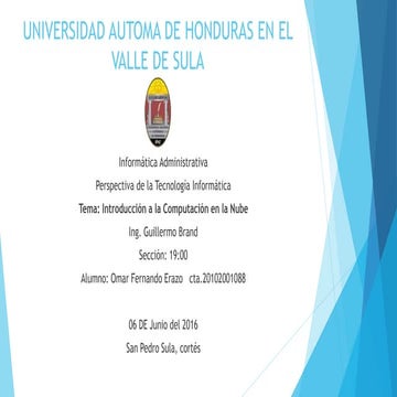 La nube en el Universo Internet y cloud computing | PDF