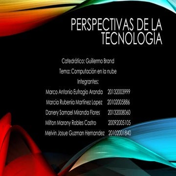La nube en el Universo Internet y cloud computing | PDF