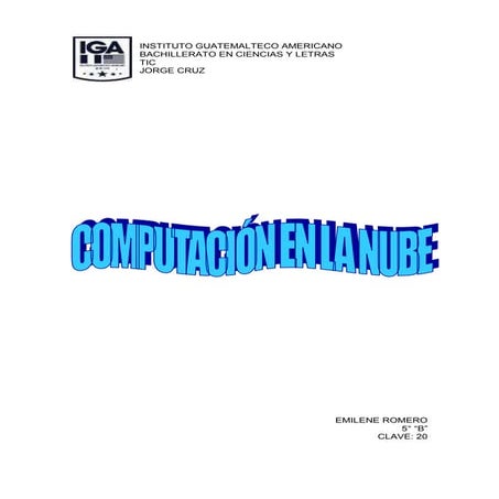 Computacion en las nubes