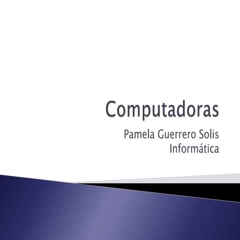 Computadoras 