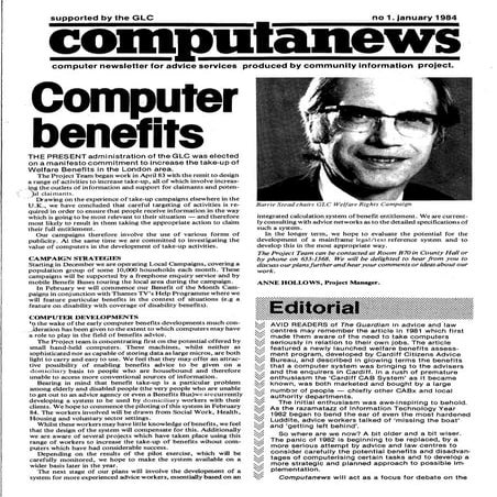 Computanews #1 (1984)