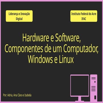 Computação: descobrindo como funciona um computador.pptx