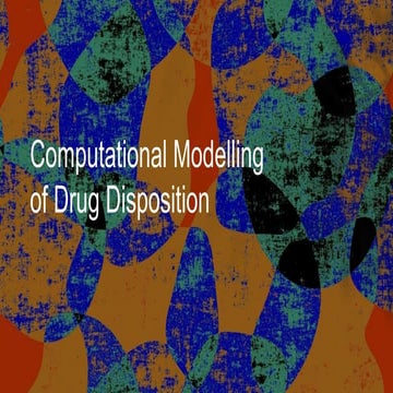computational modeling of drug disposition 
