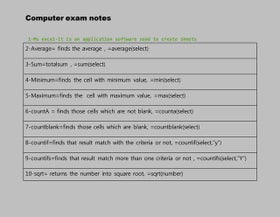 Basic Computer Computer notes | PDF