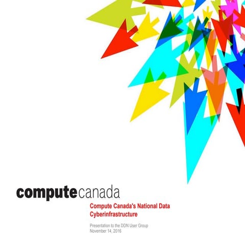 How Researchers Will Benefit from Canada’s National Data Cyberinfrastructure