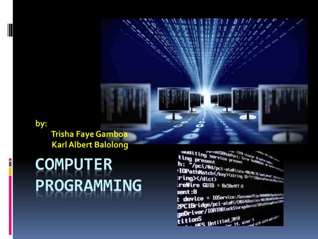 Computer Programming 