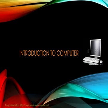 Computer | PPT
