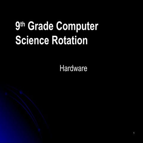 Computer  Hardware
