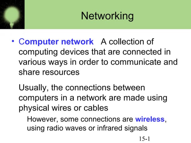 Computer networks--network