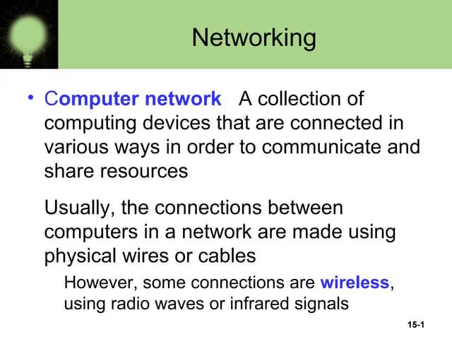 Computer networks--network