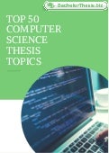 Computer science dissertations