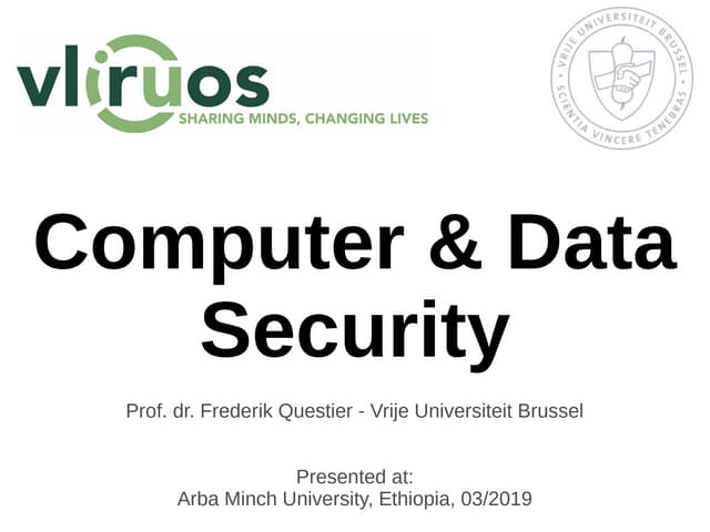 Computer & Data Security