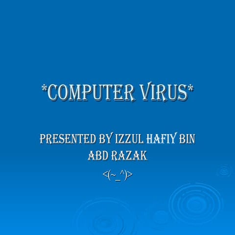 Computer Virus