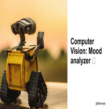 Computer Vision: Mood Analyzer 盧