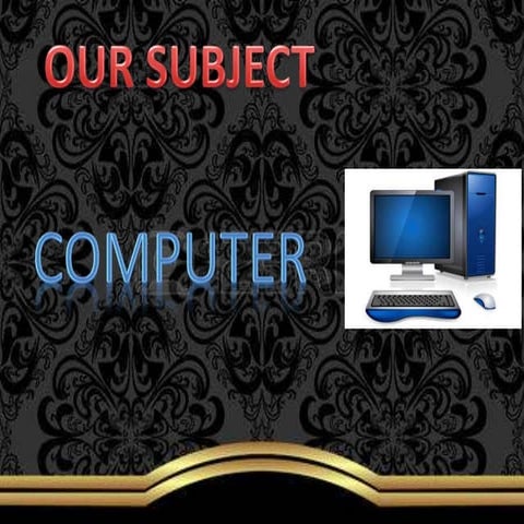 Computer components 54321 | PPTX