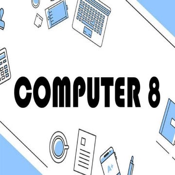 COMPUTER 8 - PARTS AND FUNCTION OF COMPUTER.pptx