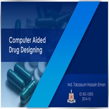Computer Aided Drug Designing Pdf