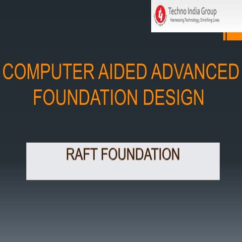Computer aided                           foundation design